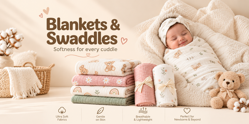 Blankets & Swaddles