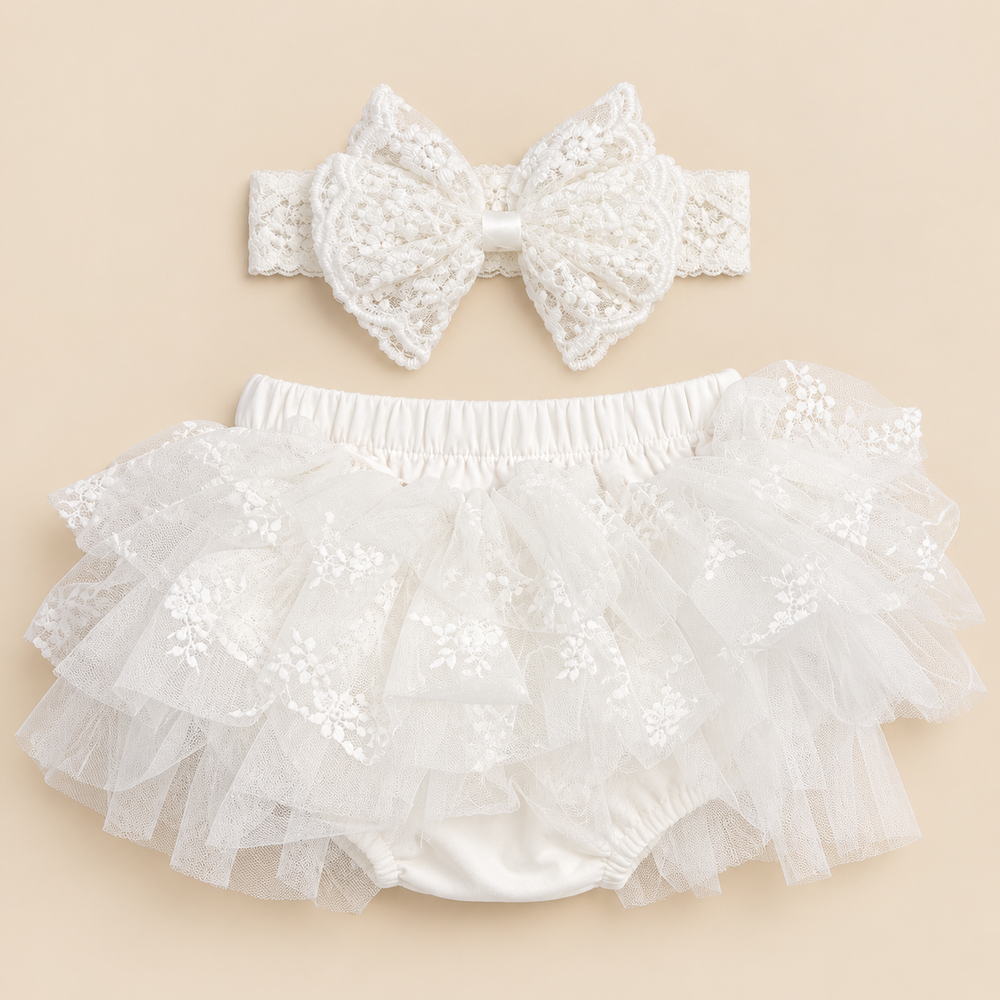 Princess Tutu Bloomer & Headband Set – 2 Piece