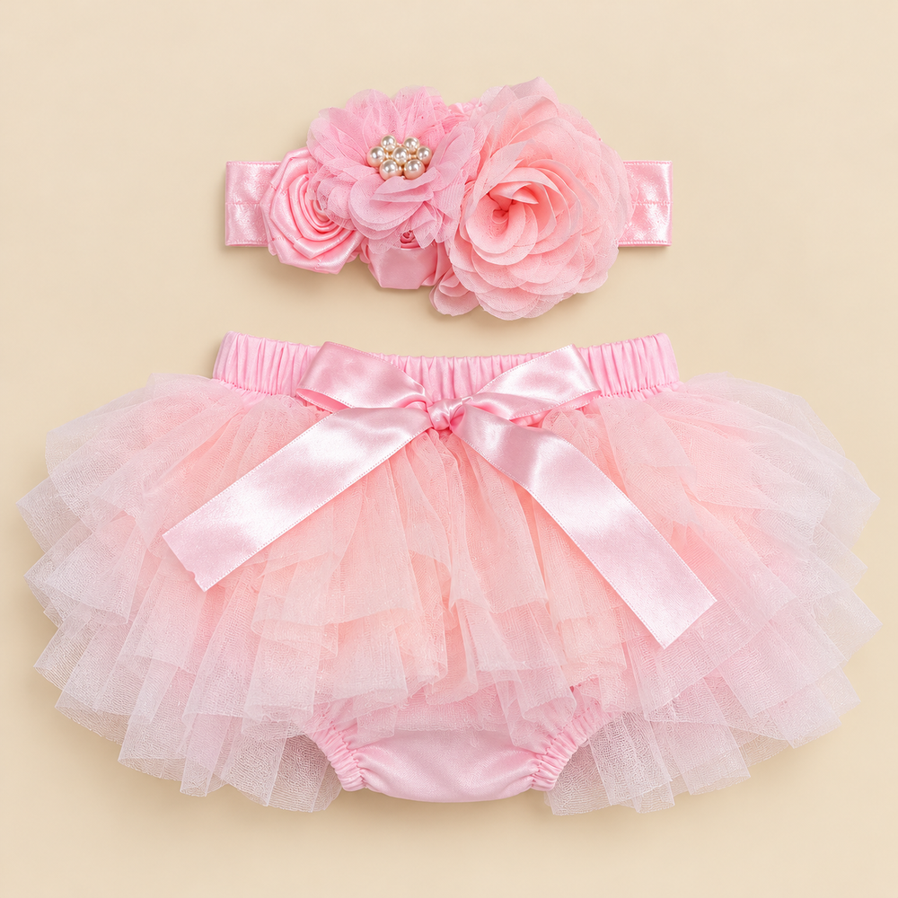 Princess Tutu Bloomer & Headband Set – 2 Piece