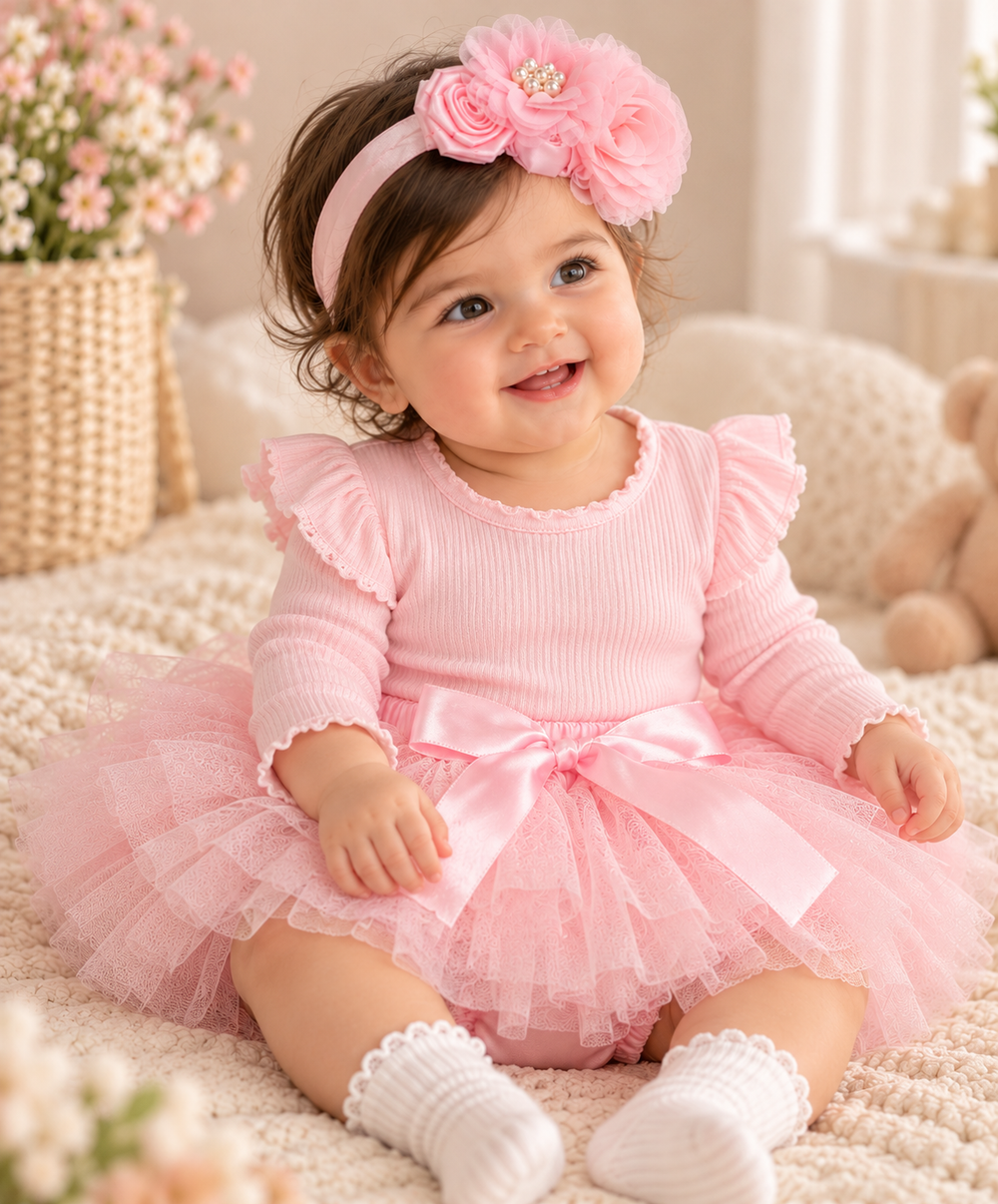 Princess Tutu Bloomer & Headband Set – 2 Piece