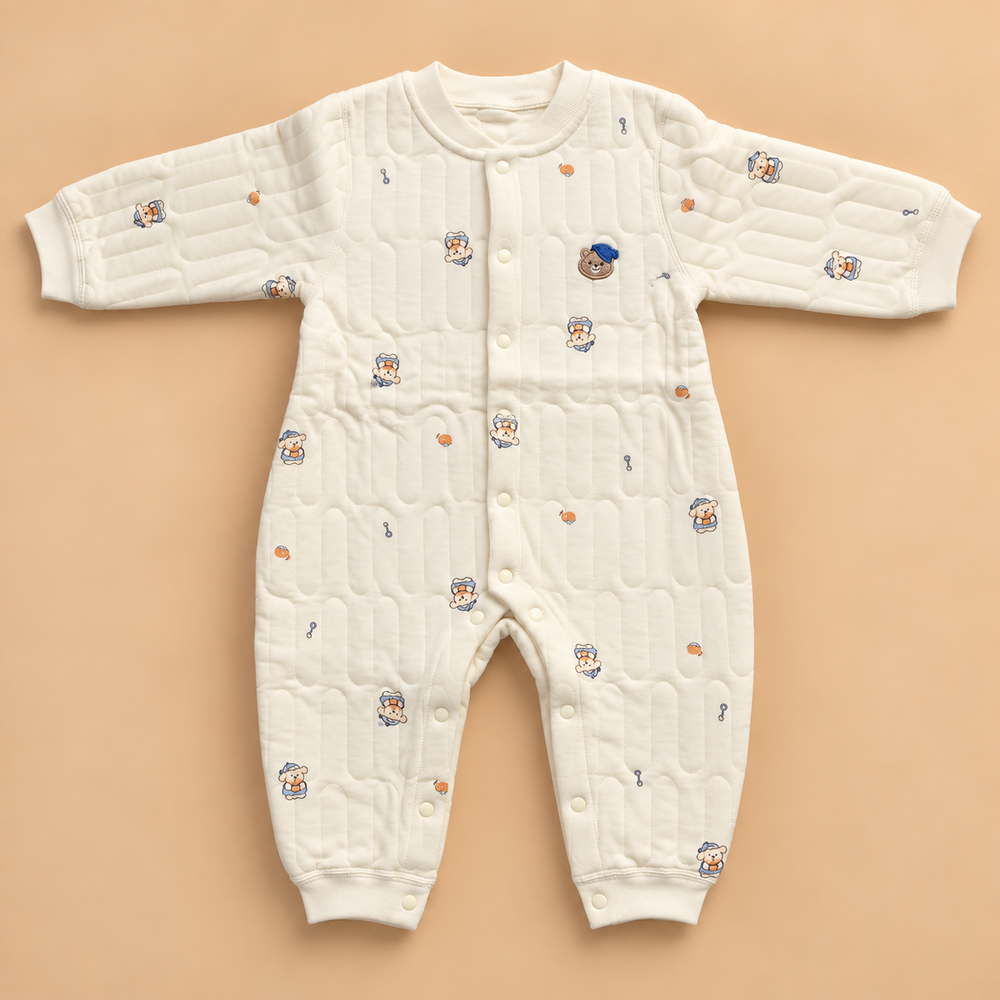 Cozy Quilted Baby Romper – 7 Adorable Prints