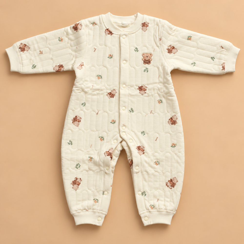 Cozy Quilted Baby Romper – 7 Adorable Prints